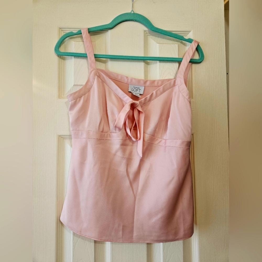 Pink Silky Top